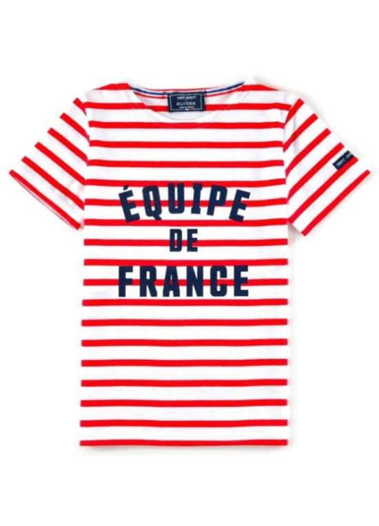  세인트제임스 반팔 티셔츠 8221KD NEIGE TULIPE DOM