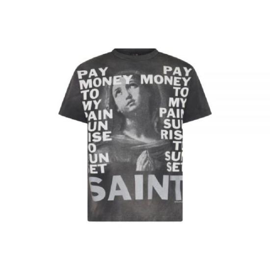  세인트 미카엘 반팔 티셔츠 SMYS80000C49BLACK DOM