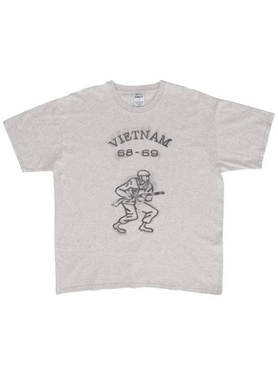  와일드 동키 반팔 티셔츠 T VIETNAM OVERDYED HEATHER GREY DOM