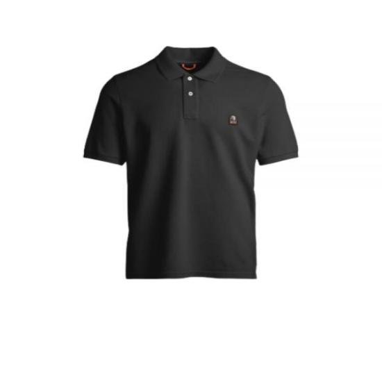  파라점퍼스 폴로 티셔츠 24SSPMPOPO02541 BLACK DOM
