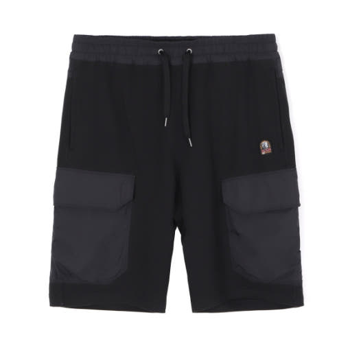  파라점퍼스 숏팬츠 24SS PMPAFP05 541 BLACK DOM