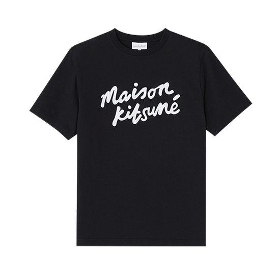  메종키츠네 반팔 티셔츠 MM00101KJ0118 O197 BLACK DOM
