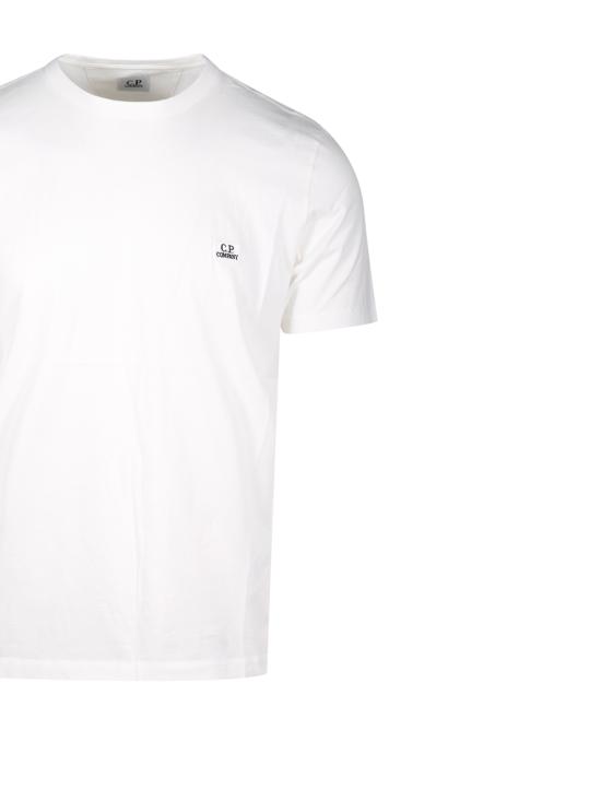  씨피 컴퍼니 반팔 티셔츠 16CMTS068A 005100W 103 GAUZE WHITE DOM - C.P. COMPANY