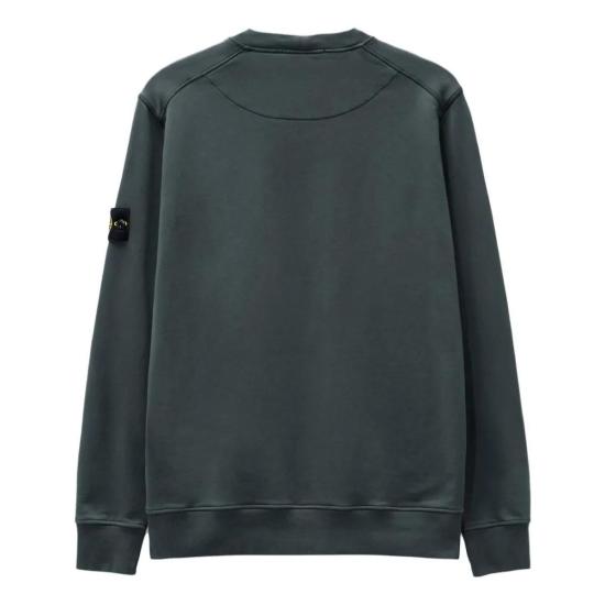  스톤 아일랜드 긴팔 티셔츠 791563051V0M67 MELANGE DARK GREY DOM - STONE ISLAND