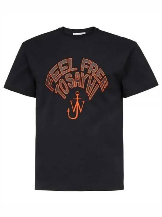  JW앤더슨 반팔 티셔츠 JT0172PG0772999 BLACK DOM