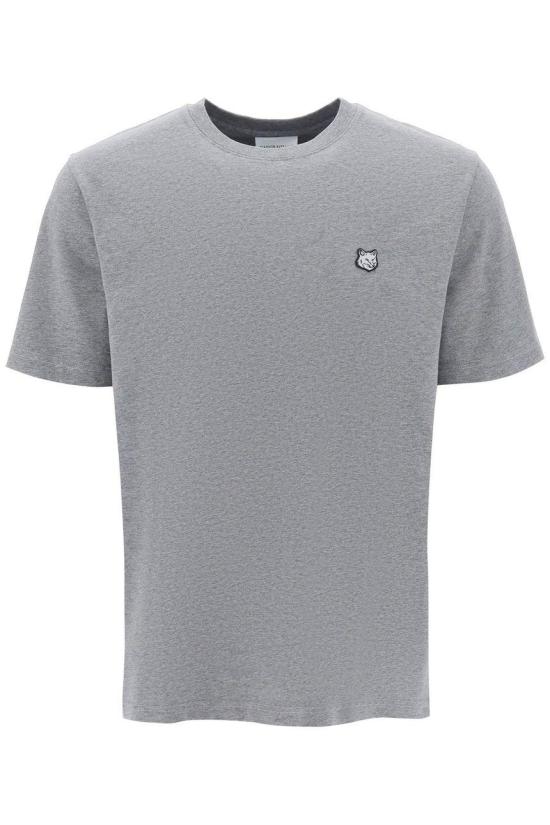  메종키츠네 반팔 티셔츠 LM00106KJ0118 H131 GRAY DOM