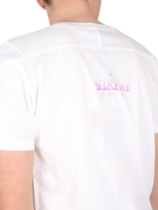  스톤 아일랜드 반팔 티셔츠 78192012AV2099 WHITE DOM - STONE ISLAND