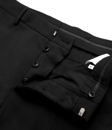  아미 스트레이트 팬츠 HTR004 279 001 BLACK DOM - AMI