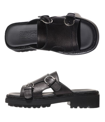  살바토레 페라가모 뮬/슬리퍼 GIRBY021206757630 BLACK DOM