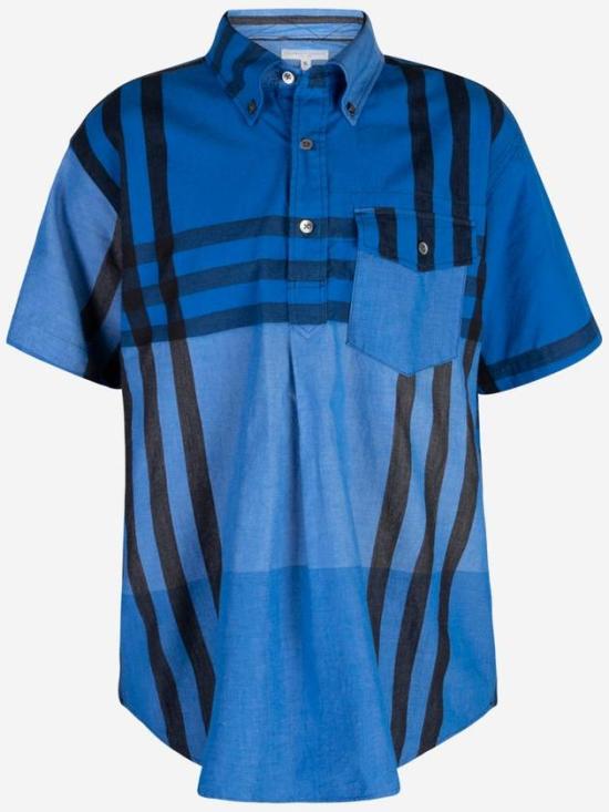  엔지니어드가먼츠 반팔 셔츠 MP014ES050 BLUE DOM