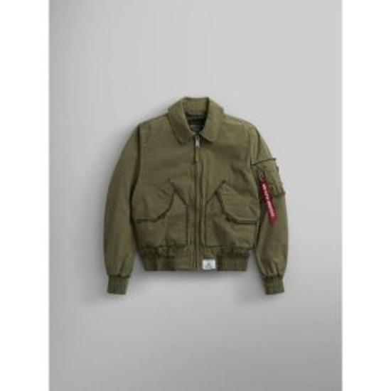  알파 봄버 자켓 MJC53000C1OG107GREEN DOM