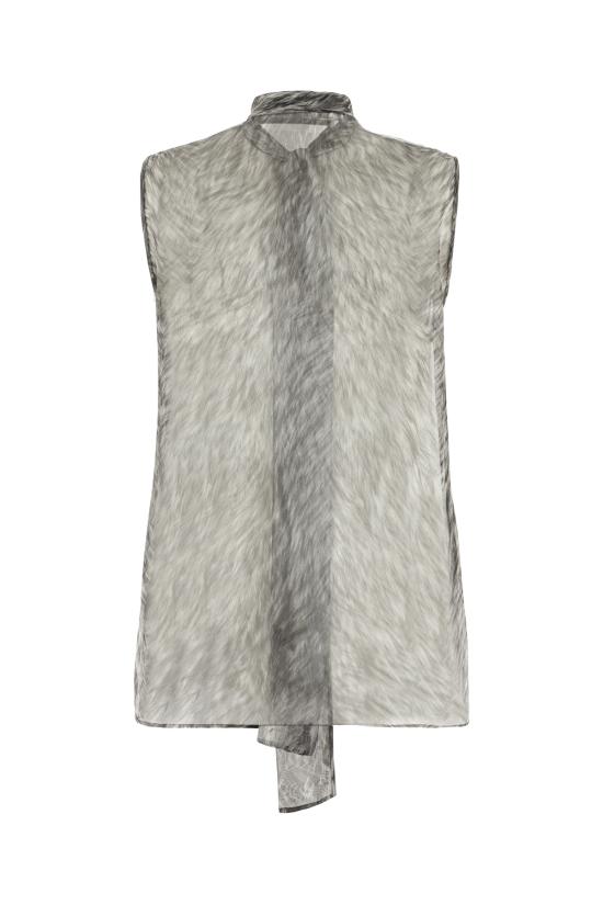 25SS 돌체앤가바나 민소매 티셔츠 F7AO1TIS1X3 HI3VQ PELLICCIA FDO GRIGIO - DOLCE & GABBANA