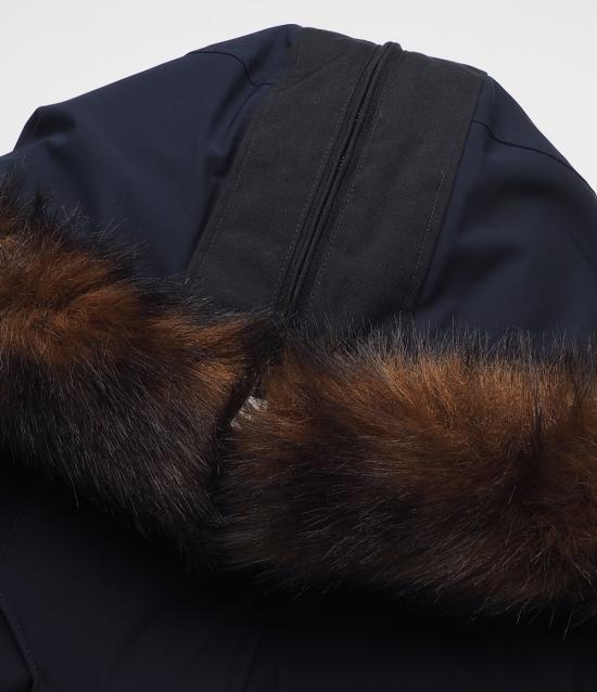  버버리 패딩 8058128 DARK CHARCOAL BLUE DOM - BURBERRY