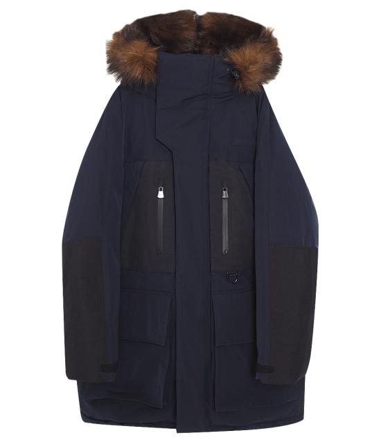  버버리 패딩 8058128 DARK CHARCOAL BLUE DOM