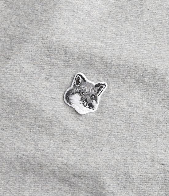  메종키츠네 반팔 티셔츠 GM00118KJ0008GRM DOM - MAISON KITSUNE