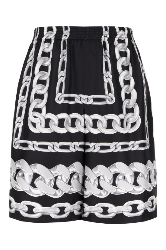 25SS 베르사체 숏팬츠 10024761A13397 5B950 BLACK SILVER