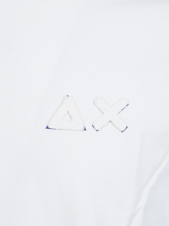 24FW 썬 68 반팔 티셔츠 T44120 01 BIANCO Bianco - SUN 68