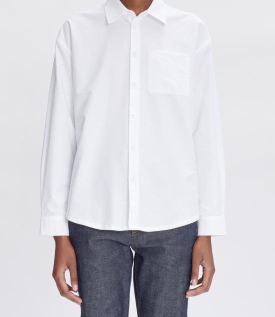 25SS 아페쎄 셔츠 COECK F12550 AAB BLANC - A.P.C.