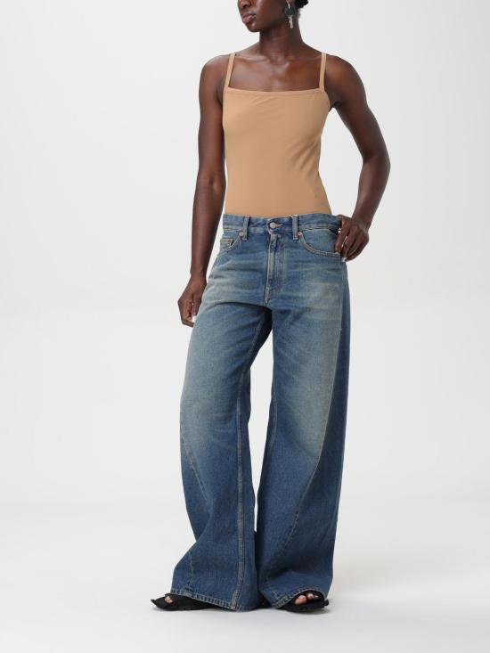 25FW MM6 메종마르지엘라 데님 팬츠 S52LA0238S30589 980 Blue - MM6 MAISON MARGIELA