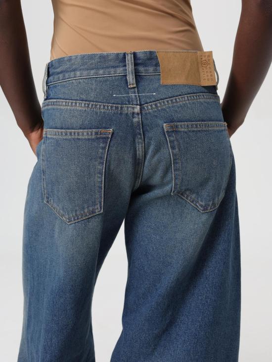 25FW MM6 메종마르지엘라 데님 팬츠 S52LA0238S30589 980 Blue - MM6 MAISON MARGIELA