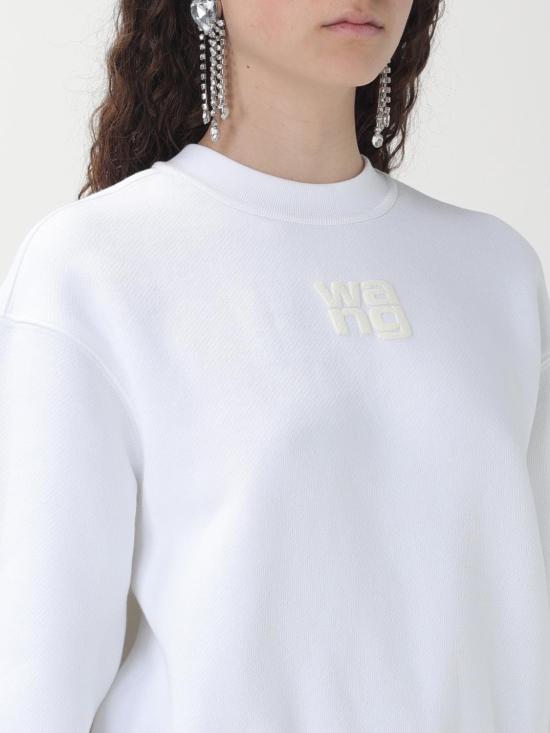 25FW 티바이알렉산더왕 스웨터 4CC3221360 100 White - T BY ALEXANDER WANG