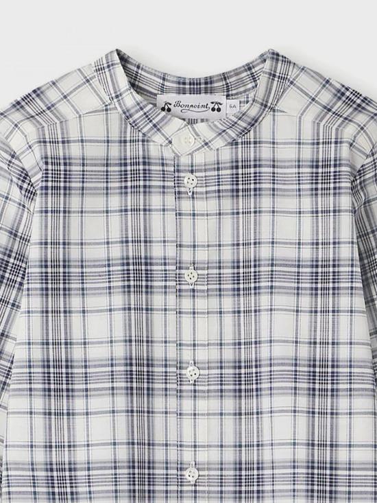  [키즈] 봉쁘앙 셔츠 S04BSHW00024 415 Blue - BONPOINT