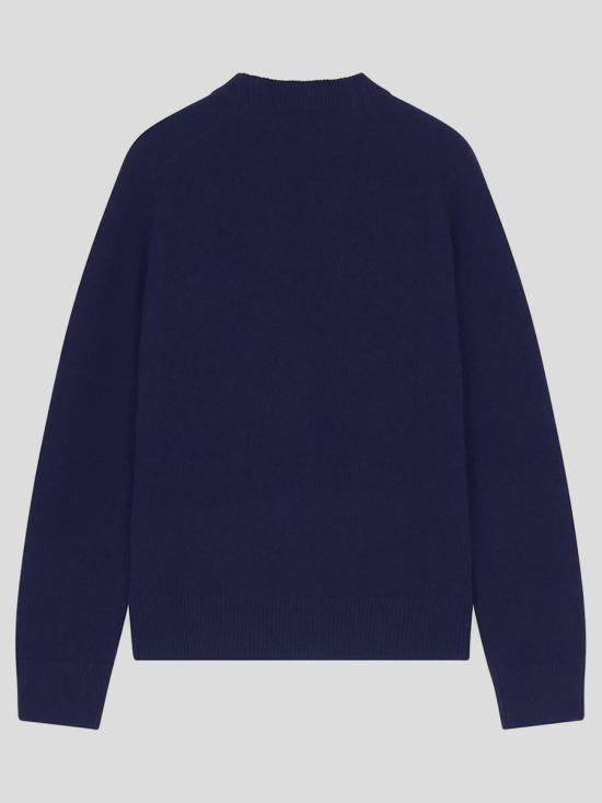  메종키츠네 가디건 LW00507KT1006P480 NAVY DOM - MAISON KITSUNE