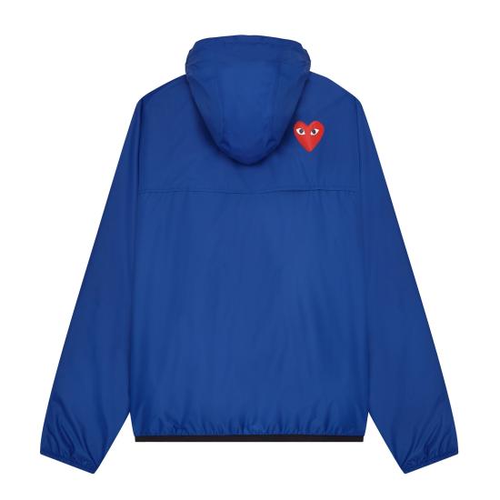  꼼데가르송 X K-way 아노락 자켓 AZ J502 051 2 P1J502 BLUE DOM - COMME DES GARCONS
