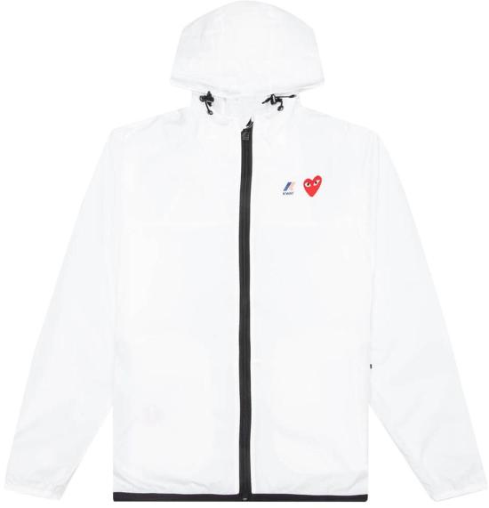 25FW 꼼데가르송 자켓 AZJ5010513P1J501AXJ5010513 WHITE DOM