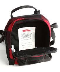  피엘라벤 백팩 23329 RED BLACK DOM