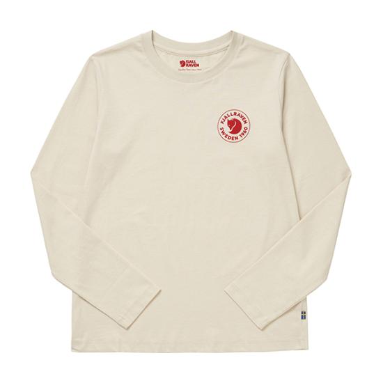 25FW 피엘라벤 긴팔 티셔츠 86989113 CHALK WHITE DOM