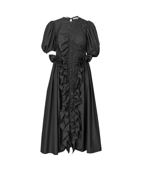  세실리아 반센 롱 원피스 324RTW10029 BLACK DOM