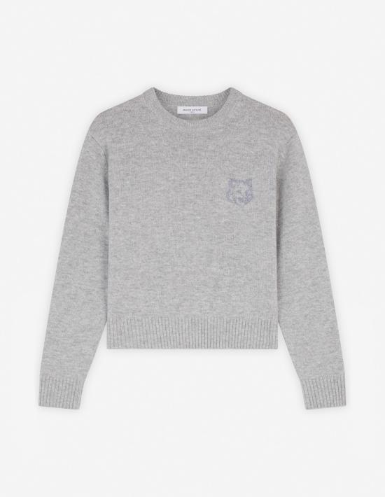  메종키츠네 스웨터 NW00810KT1112H120 LGRAY DOM