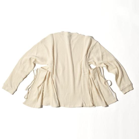  베이스레인지 긴팔 티셔츠 FSHL RIB 000 WHITE DOM