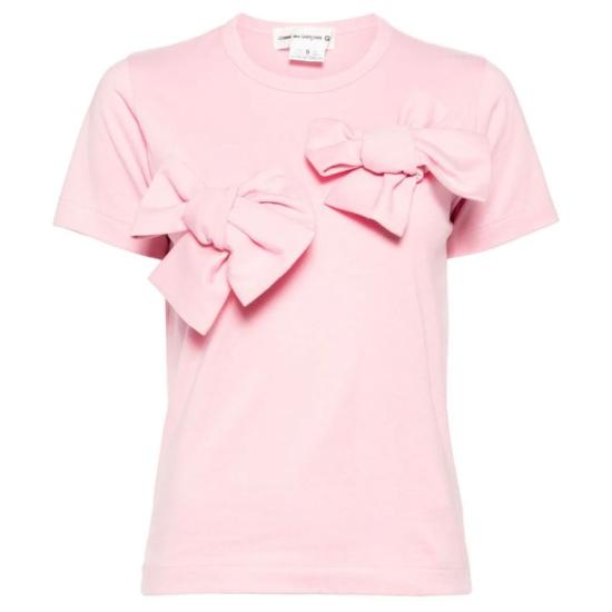  꼼데가르송 반팔 티셔츠 NNT0060512 PINK DOM