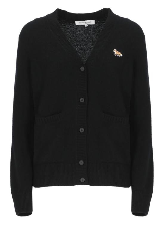  메종키츠네 가디건 LW00507KT1006P199 BLACK DOM