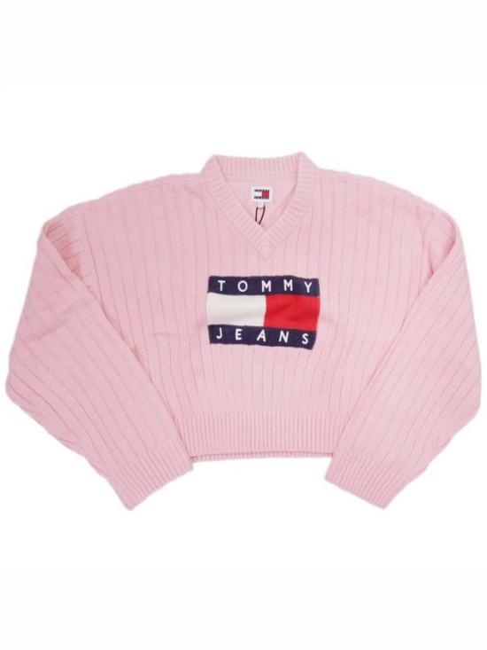  타미힐피거 스웨터 DW18528THA PINK DOM