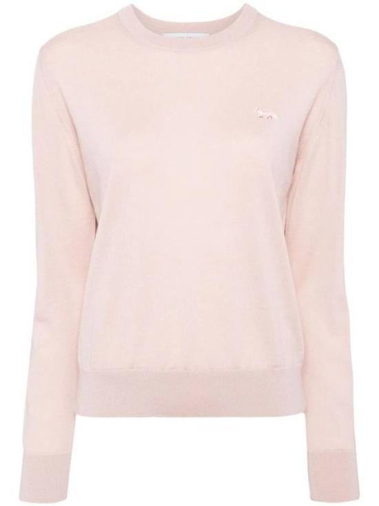  메종키츠네 베이비 폭스 패치 레귤러 스웨터 MW00816KT1036P628 PASTURE ROSE DOM