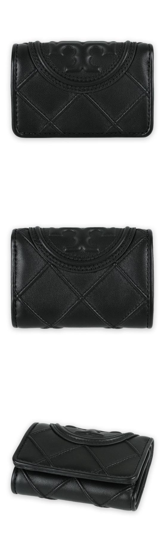  토리버치 반지갑 156558001 BLACK DOM - TORY BURCH