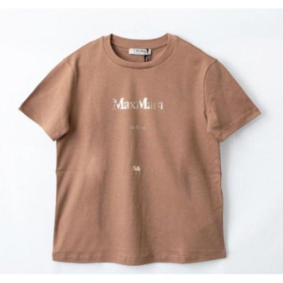 25SS 막스마라 반팔 티셔츠 1997101100319971011600003 CAMEL DOM - MAX MARA