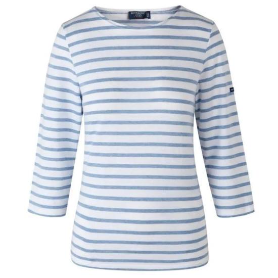  세인트제임스 긴팔 티셔츠 4131I9 NEIGE CIEL DOM