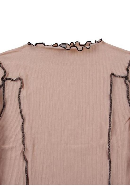  베이스레인지 반팔 티셔츠 TTO3RBSU24 KANO PINK DOM - BASERANGE