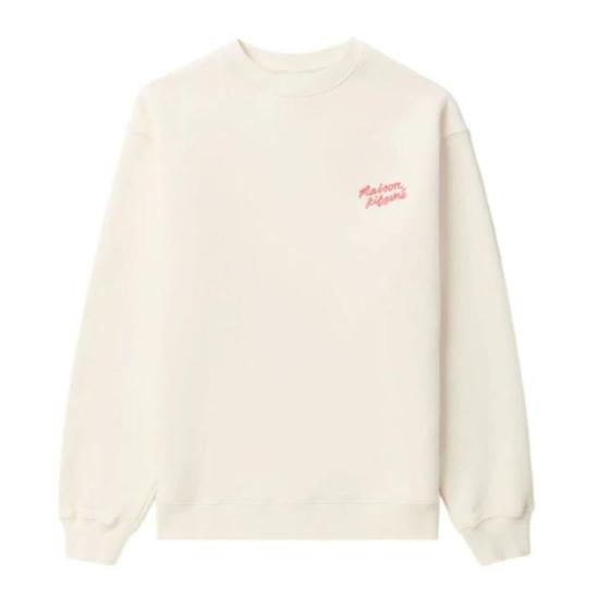  메종키츠네 핸드라이팅 컴포트 스웨트셔츠 MW00314KM0307P705 FRESH COTTON DOM