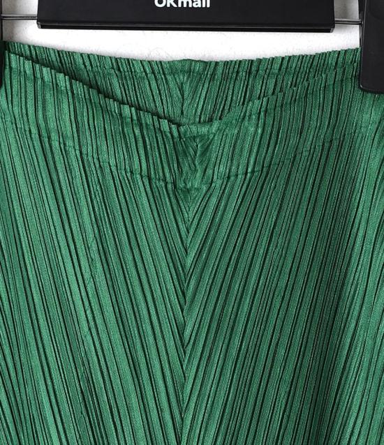  플리츠플리즈 수트 팬츠 PP38JF37462 GREEN DOM - PLEATS PLEASE