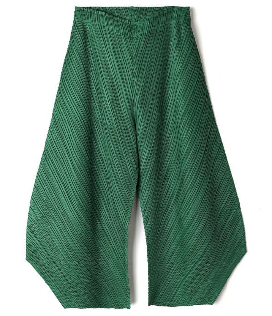  플리츠플리즈 수트 팬츠 PP38JF37462 GREEN DOM