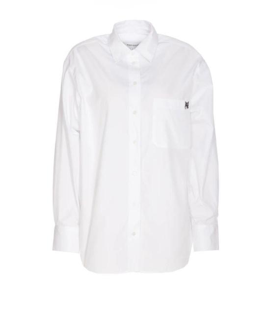  메종키츠네 셔츠 LW00404WC0025P100 WHITE DOM