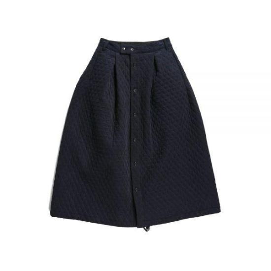  엔지니어드가먼츠 미디 스커트 23F1WG008 NQ459 SD019 DK NAVY DOM