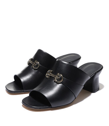  살바토레 페라가모 뮬/슬리퍼 01E486757836C BLACK DOM