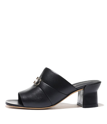  살바토레 페라가모 뮬/슬리퍼 01E486757836C BLACK DOM - SALVATORE FERRAGAMO