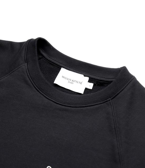  메종키츠네 긴팔 티셔츠 KW00308KM0001P199 BLACK DOM - MAISON KITSUNE